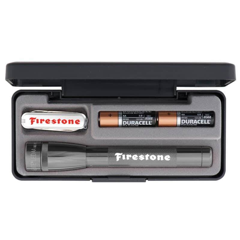 "AA" LED Mini Maglite® With Victorinox® Classic Swiss Army Knife - 4