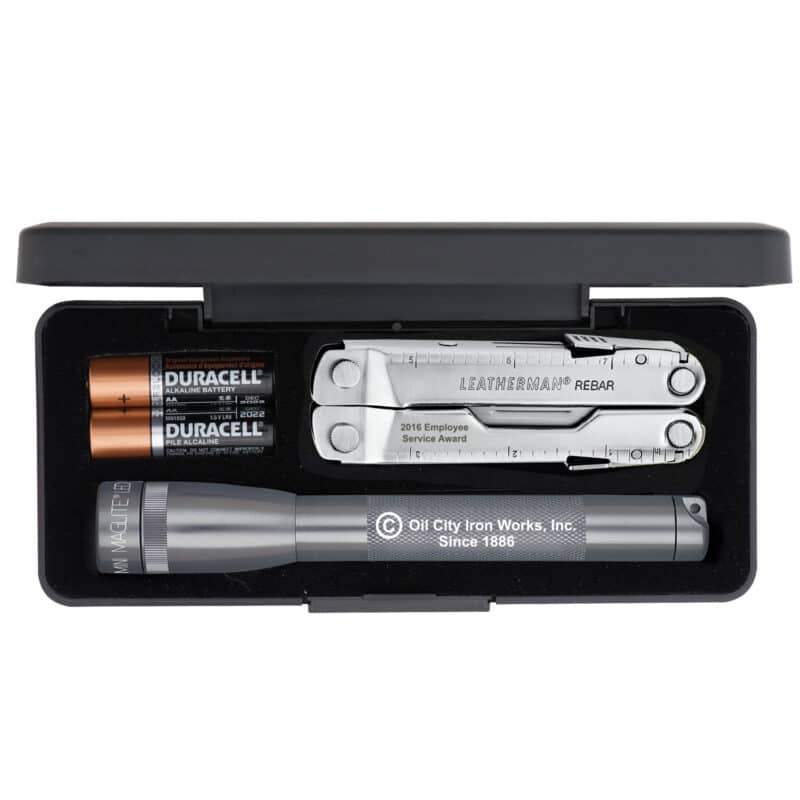 "AA" Mini Maglite® LED With Leatherman® Rebar - 1