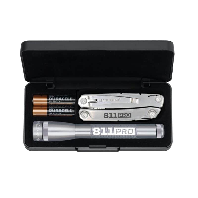"AA" Mini Maglite® LED With Leatherman® Rev - 2