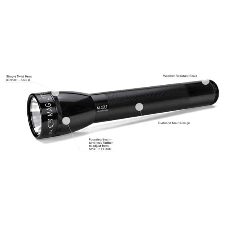 Maglite® LED ML25 3C Cell Flashlight - 5