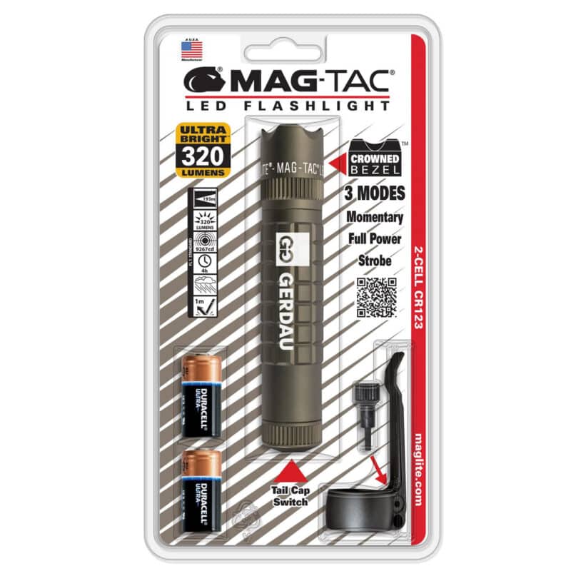 Maglite® Mag-Tac® LED Flashlight - Bezel Edge - 1